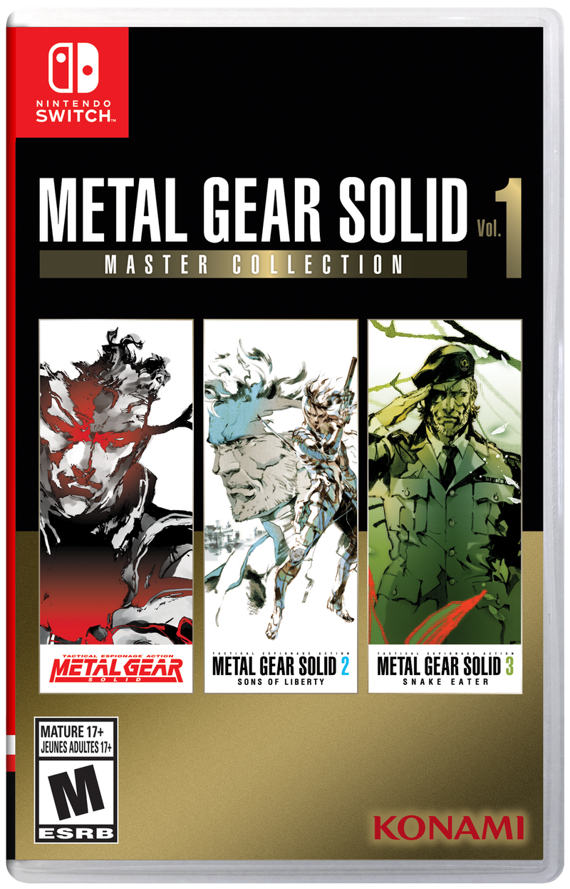 METAL GEAR SOLID VOL. 1 MASTER COLLECTION SWITCH