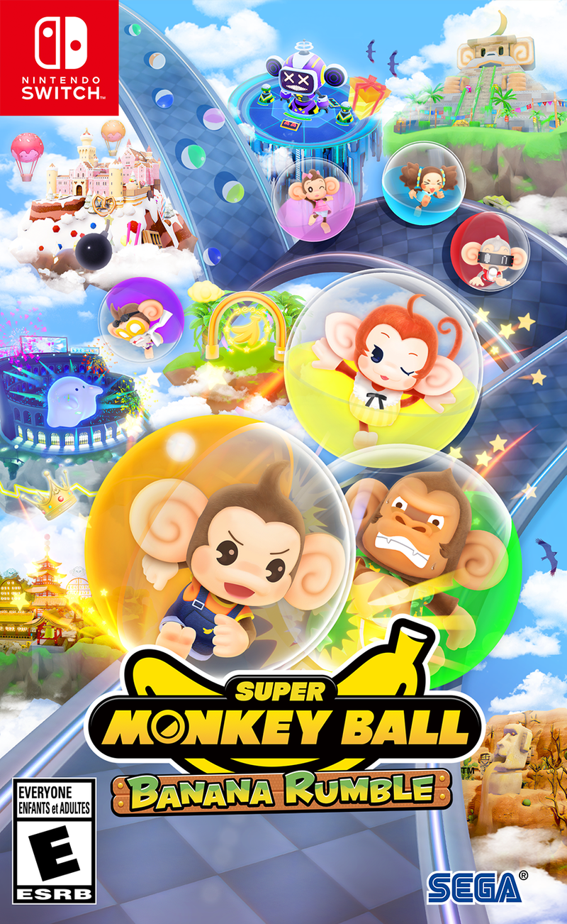 SUPER MONKEY BALL BANANA RUMBLE LAUNCH EDITION SWITCH