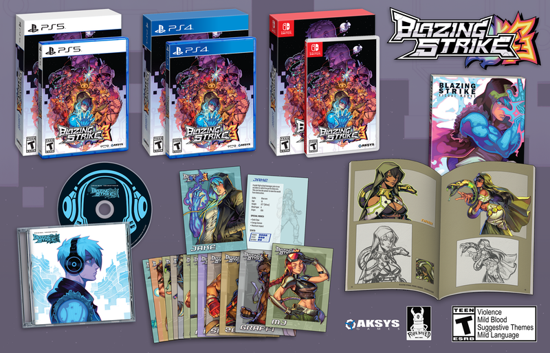 BLAZING STRIKE: LIMITED EDITION PS5