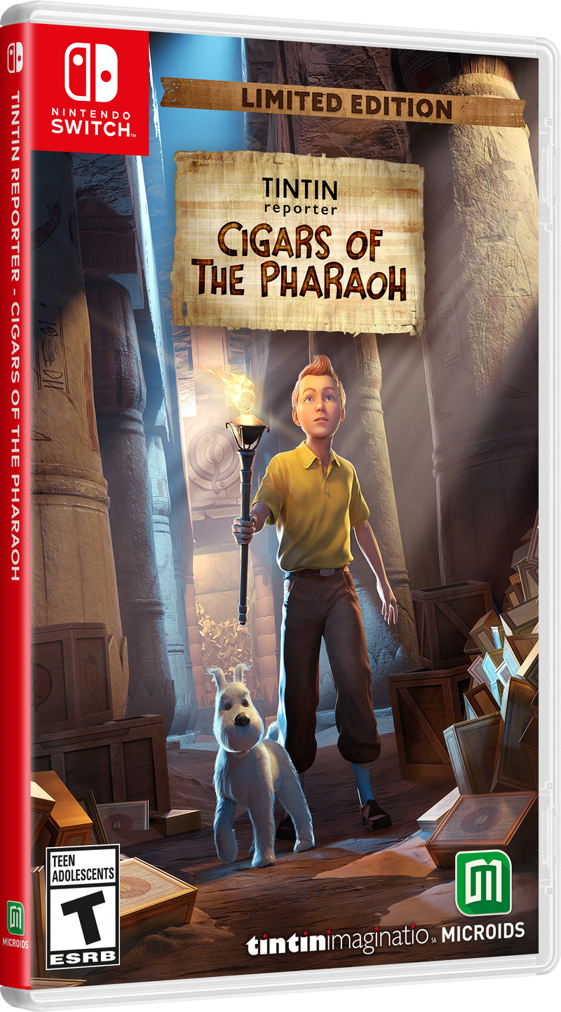 TINTIN REPORTER CIGARS OF THE PHARAOH: LIMITED EDITION SWITCH