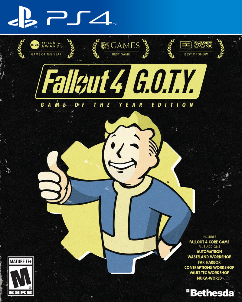 FALLOUT 4: GAME OF THE YEAR EDITION PS4