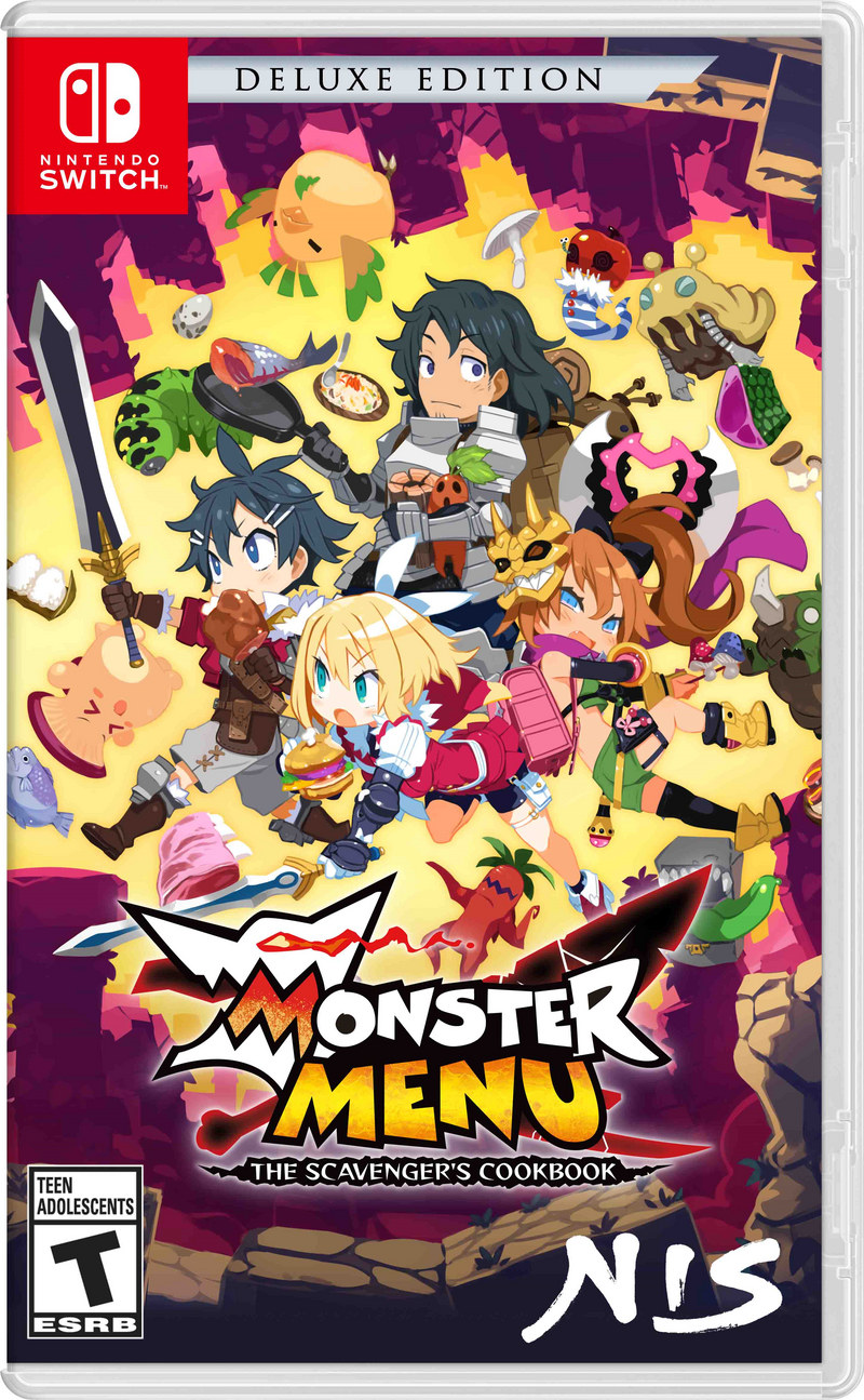 MONSTER MENU THE SCAVENGERS COOKBOOK | DELUXE EDITION SWITCH