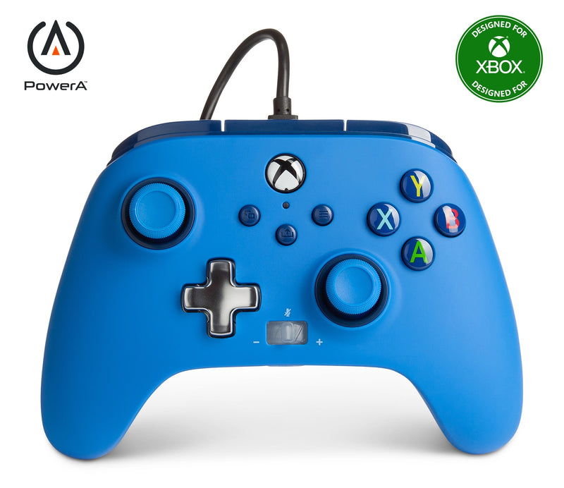 ENHANCED WIRED CONTROLLER BLUE XBSX